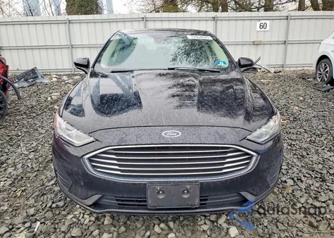 2020 Ford Fusion Se из США, поврежденный, VIN 3FA6P0LUXLR158893